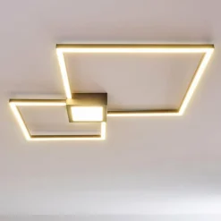 hofstein Plafonnier Narpes LED Anthracite, 1 lumière