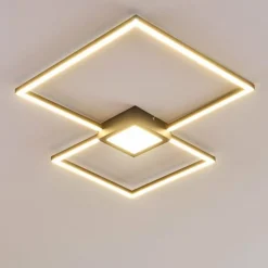 hofstein Plafonnier Narpes LED Anthracite, 1 lumière