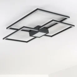 hofstein Plafonnier Narpes LED Anthracite, 1 lumière