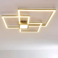 hofstein Plafonnier Narpes LED Anthracite, 1 lumière