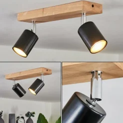 Luminaires Scandinaves-hofstein Plafonnier Nazca Écru, 2 lumières