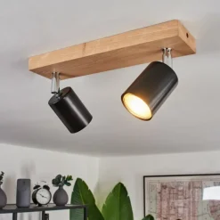 Luminaires Scandinaves-hofstein Plafonnier Nazca Écru, 2 lumières