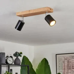 Luminaires Scandinaves-hofstein Plafonnier Nazca Écru, 2 lumières