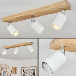 Luminaires Scandinaves-hofstein Plafonnier Nazca Écru, 3 lumières
