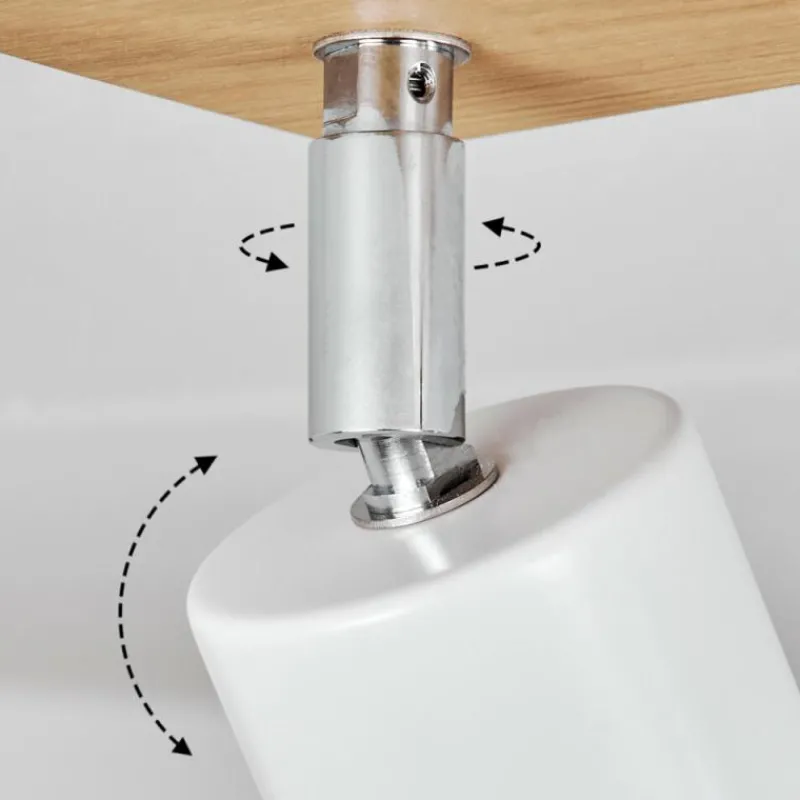 Luminaires Scandinaves-hofstein Plafonnier Nazca Écru, 3 lumières