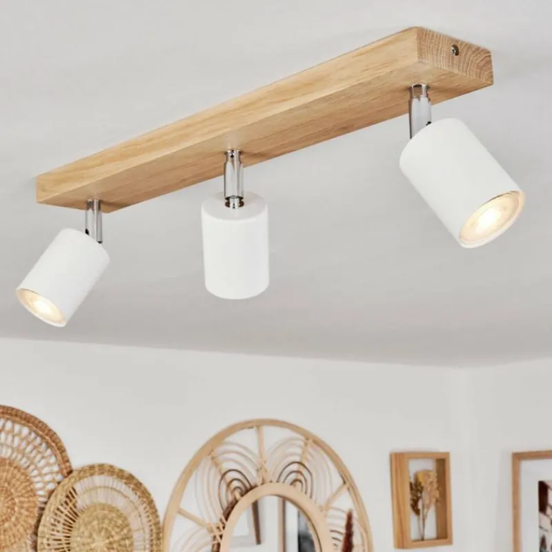 Luminaires Scandinaves-hofstein Plafonnier Nazca Écru, 3 lumières