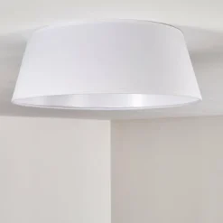 Lampes En Tissu-hofstein Plafonnier Negio LED Blanc, 1 lumière