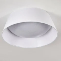 Lampes En Tissu-hofstein Plafonnier Negio LED Blanc, 1 lumière