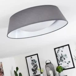 Lampes En Tissu-hofstein Plafonnier Negio LED Blanc, 1 lumière
