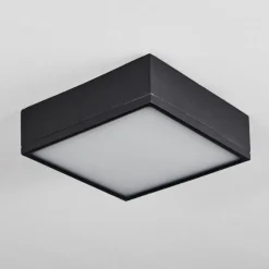 hofstein Plafonnier Netstal LED Anthracite, 1 lumière