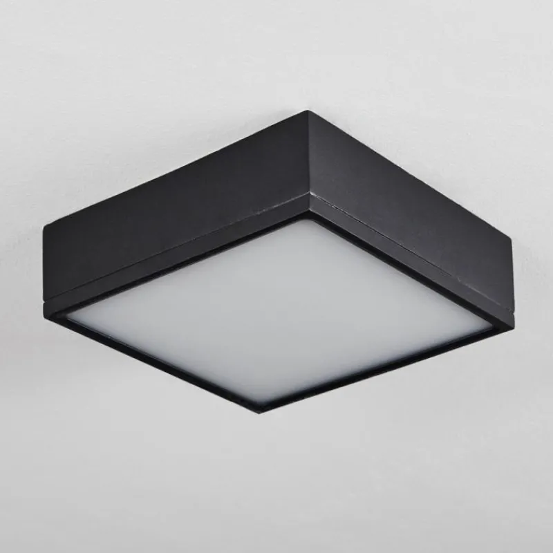 hofstein Plafonnier Netstal LED Anthracite, 1 lumière