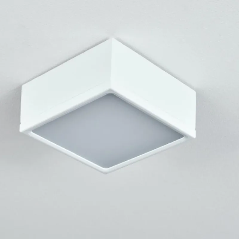 hofstein Plafonnier Netstal LED Blanc, 1 lumière