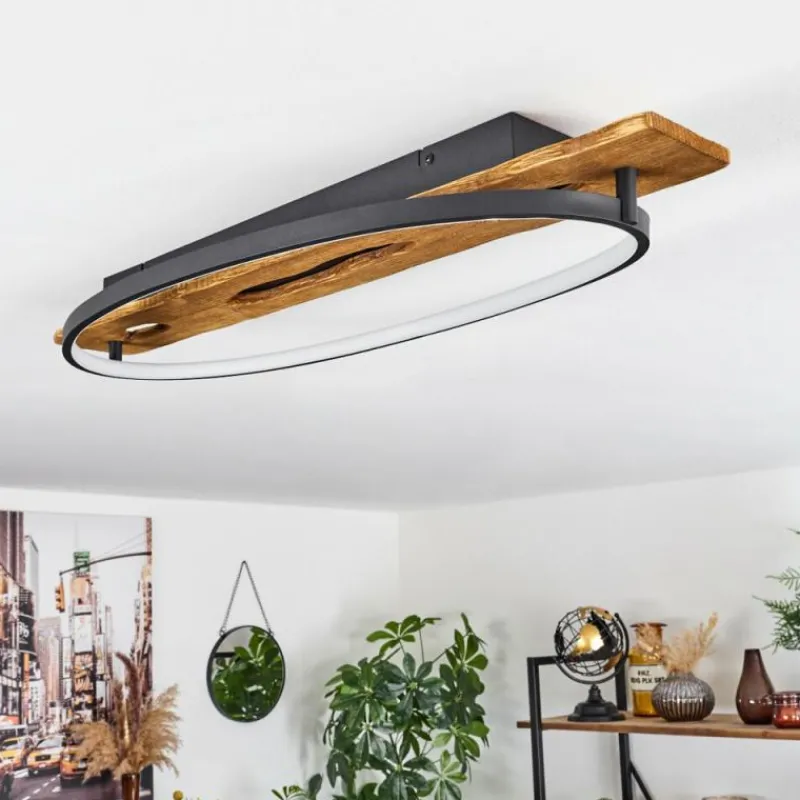 Luminaires Scandinaves-hofstein Plafonnier Nevogilde LED Écru, 1 lumière