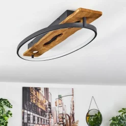 Luminaires Scandinaves-hofstein Plafonnier Nevogilde LED Écru, 1 lumière