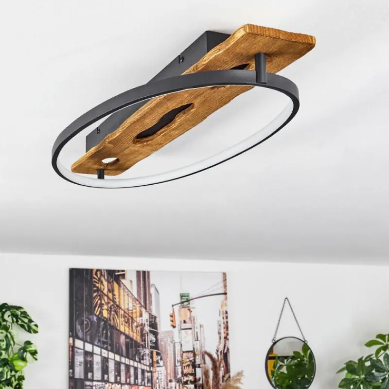 Luminaires Scandinaves-hofstein Plafonnier Nevogilde LED Écru, 1 lumière