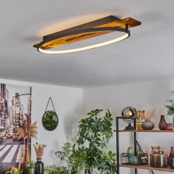 Luminaires Scandinaves-hofstein Plafonnier Nevogilde LED Écru, 1 lumière