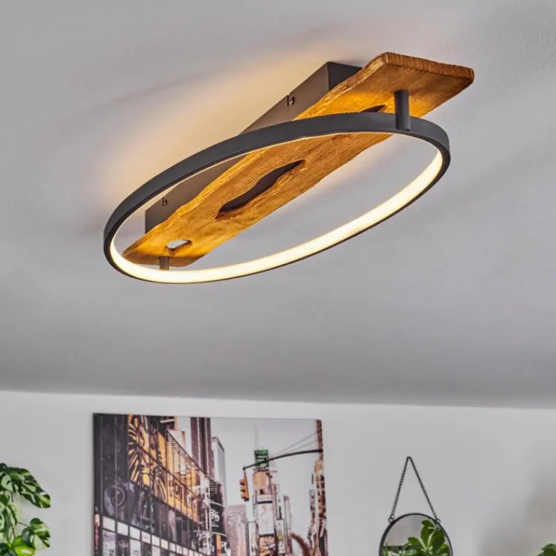 Luminaires Scandinaves-hofstein Plafonnier Nevogilde LED Écru, 1 lumière