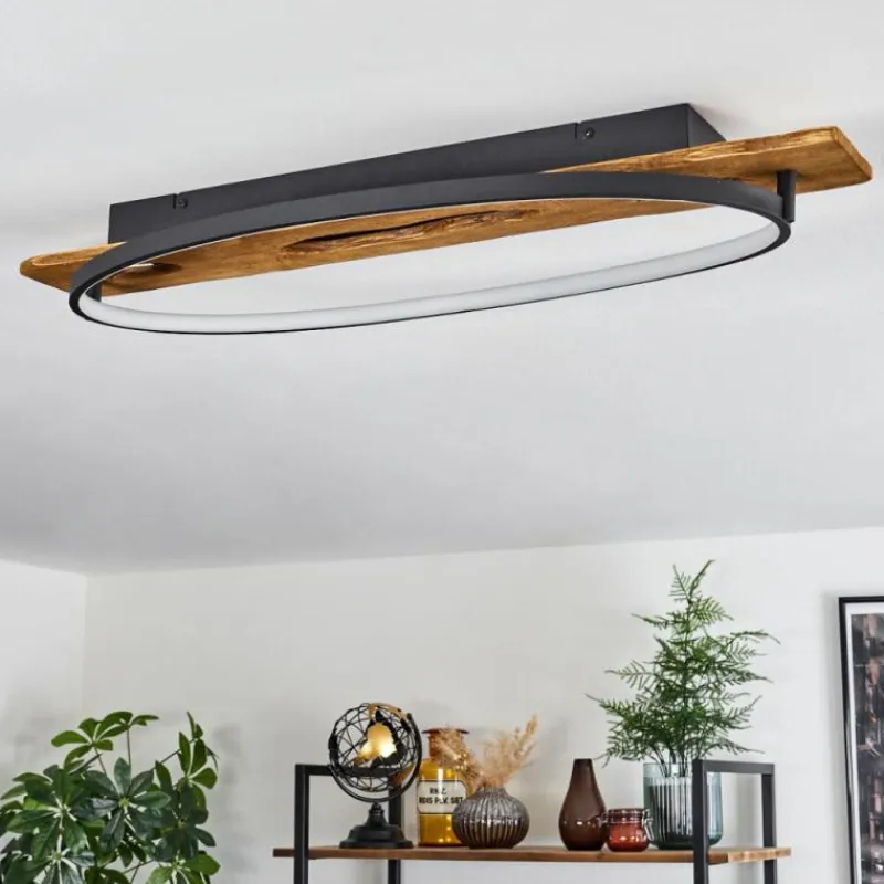 Luminaires Scandinaves-hofstein Plafonnier Nevogilde LED Écru, 1 lumière