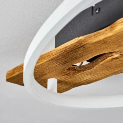 Luminaires Scandinaves-hofstein Plafonnier Nevogilde LED Écru, 1 lumière