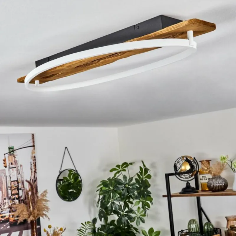 Luminaires Scandinaves-hofstein Plafonnier Nevogilde LED Écru, 1 lumière