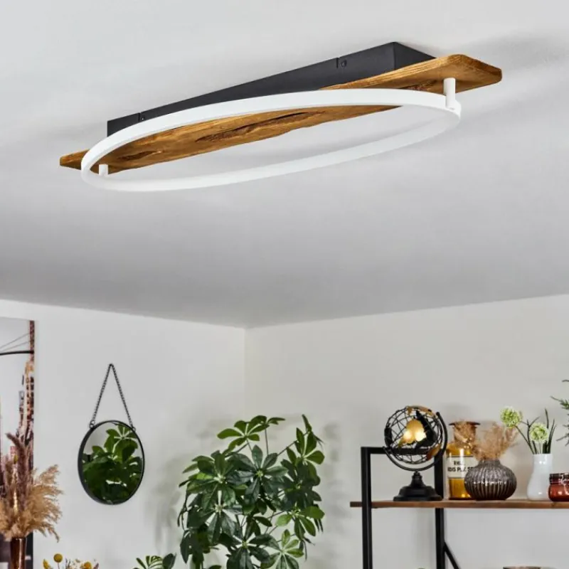 Luminaires Scandinaves-hofstein Plafonnier Nevogilde LED Écru, 1 lumière