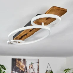 Luminaires Scandinaves-hofstein Plafonnier Nevogilde LED Écru, 1 lumière