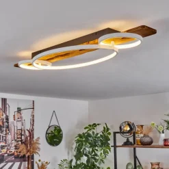 Luminaires Scandinaves-hofstein Plafonnier Nevogilde LED Écru, 1 lumière