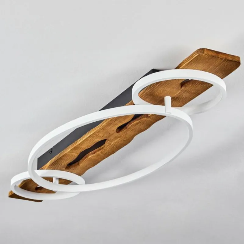 Luminaires Scandinaves-hofstein Plafonnier Nevogilde LED Écru, 1 lumière