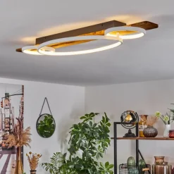 Luminaires Scandinaves-hofstein Plafonnier Nevogilde LED Écru, 1 lumière