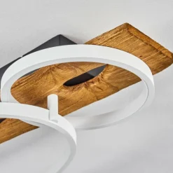 Luminaires Scandinaves-hofstein Plafonnier Nevogilde LED Écru, 1 lumière