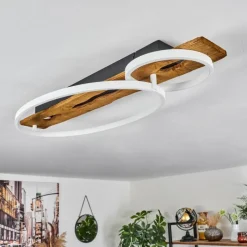 Luminaires Scandinaves-hofstein Plafonnier Nevogilde LED Écru, 1 lumière