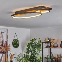 Luminaires Scandinaves-hofstein Plafonnier Nevogilde LED Écru, 1 lumière