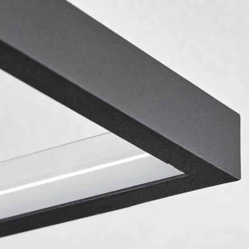 hofstein Plafonnier Nevogilde LED Écru, Noir, 1 lumière