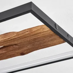 hofstein Plafonnier Nevogilde LED Écru, Noir, 1 lumière