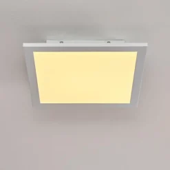 hofstein Plafonnier Nexo LED Blanc, 1 lumière, Télécommandes* Éclairage Led