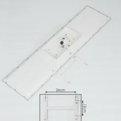 hofstein Plafonnier Nexo LED Blanc, 1 lumière