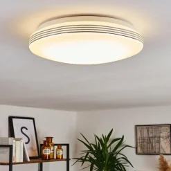 hofstein Plafonnier Niebla LED Blanc, 1 lumière
