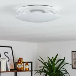 hofstein Plafonnier Niebla LED Blanc, 1 lumière