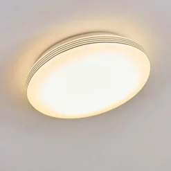 hofstein Plafonnier Niebla LED Blanc, 1 lumière