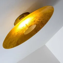 Lampes Dorées-hofstein Plafonnier Nipissing LED Or, 1 lumière