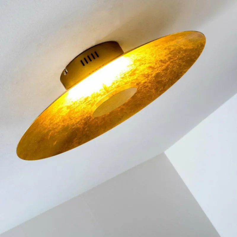 Lampes Dorées-hofstein Plafonnier Nipissing LED Or, 1 lumière