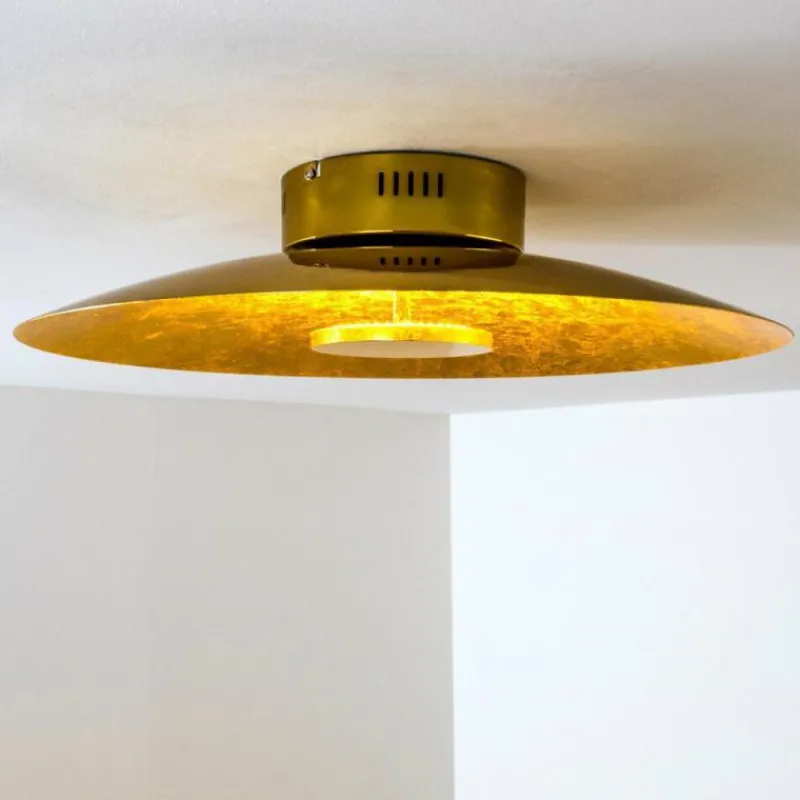 Lampes Dorées-hofstein Plafonnier Nipissing LED Or, 1 lumière