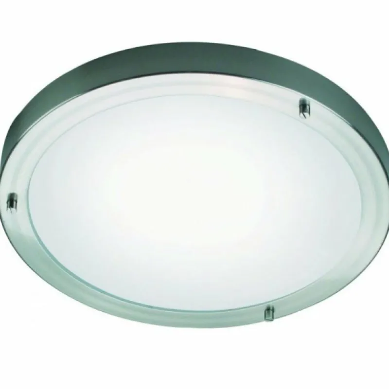 Luminaires Nordlux Plafonnier Nordlux ANCONA Acier inoxydable, 2 lumières
