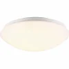 Luminaires Scandinaves-Luminaires Nordlux Plafonnier Nordlux ASK LED Blanc, 1 lumière