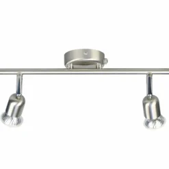 Luminaires Nordlux Plafonnier Nordlux AVENUE Acier brossé, 2 lumières* Spots Et Projecteurs