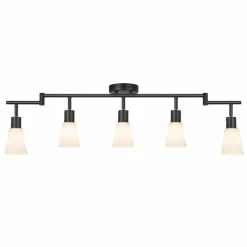 Luminaires Nordlux Plafonnier Nordlux COLE Noir, 5 lumières