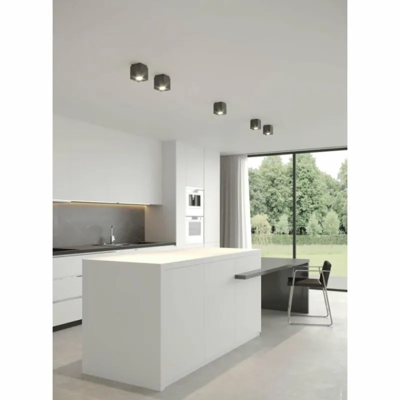 Luminaires Nordlux Plafonnier Nordlux ETHAN Noir, 1 lumière* Plafonniers