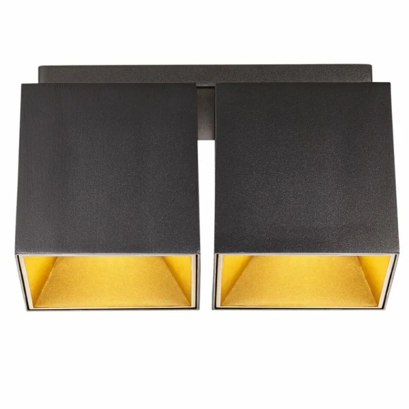 Luminaires Nordlux Plafonnier Nordlux ETHAN Noir, 2 lumières* Plafonniers