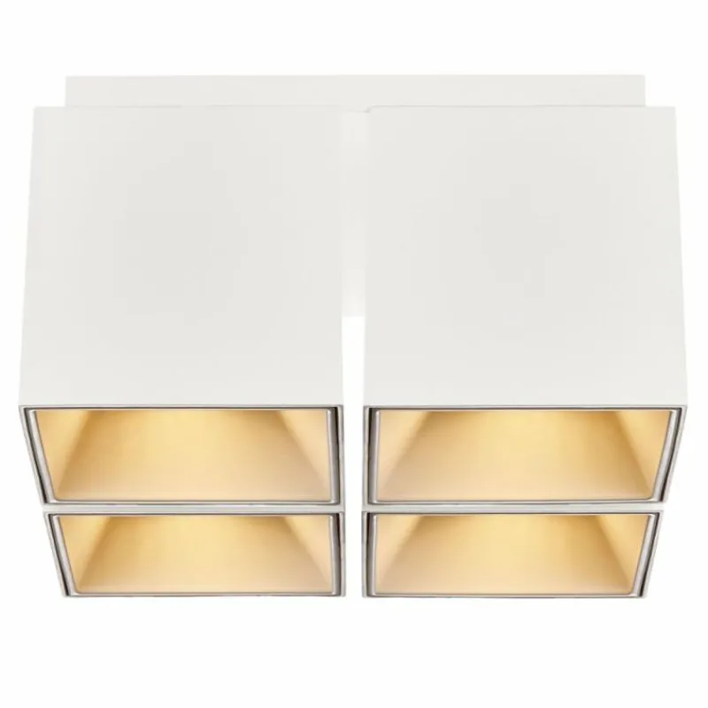 Luminaires Nordlux Plafonnier Nordlux ETHAN Blanc, 4 lumières* Plafonniers