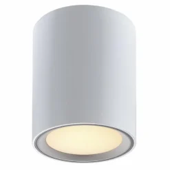 Luminaires Scandinaves-Luminaires Nordlux Plafonnier Nordlux FALLON Acier inoxydable, 1 lumière